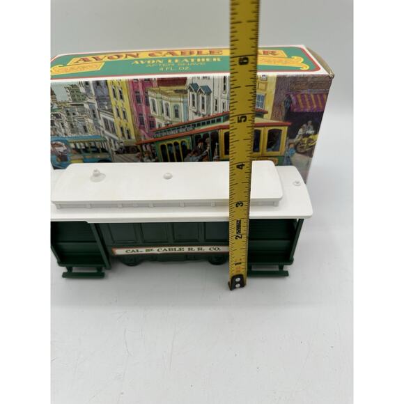 Vintage Avon California Cable Car Wild Country After Shave Decanter Original New - Picture 4 of 6